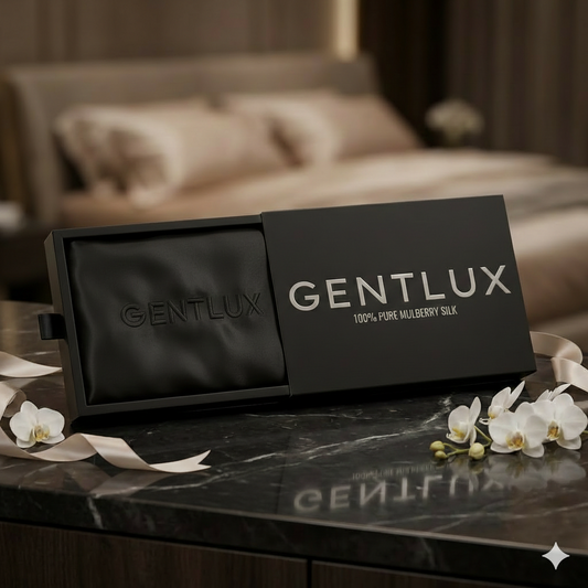 Gentlux Mulberry Silk Pillowcase — Queen