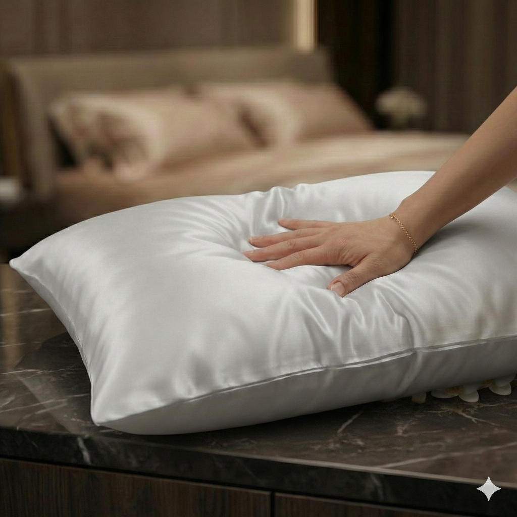 Gentlux Mulberry Silk Pillowcase — Queen