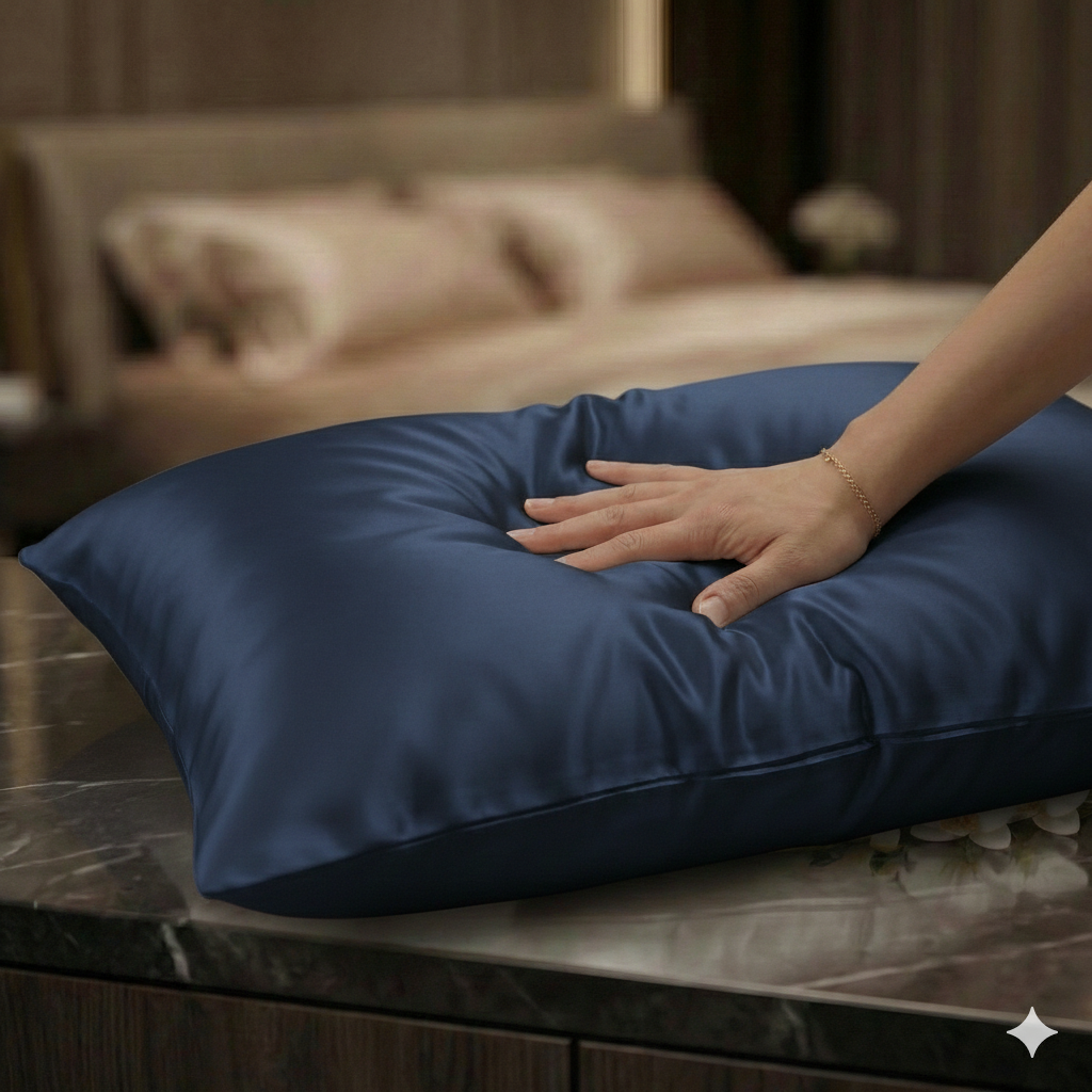 Gentlux Mulberry Silk Pillowcase — Queen